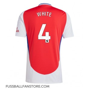 Arsenal Ben White #4 Replik Heimtrikot 2024-25 Kurzarm